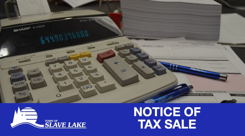 Taxes - Notice of Tax Sale