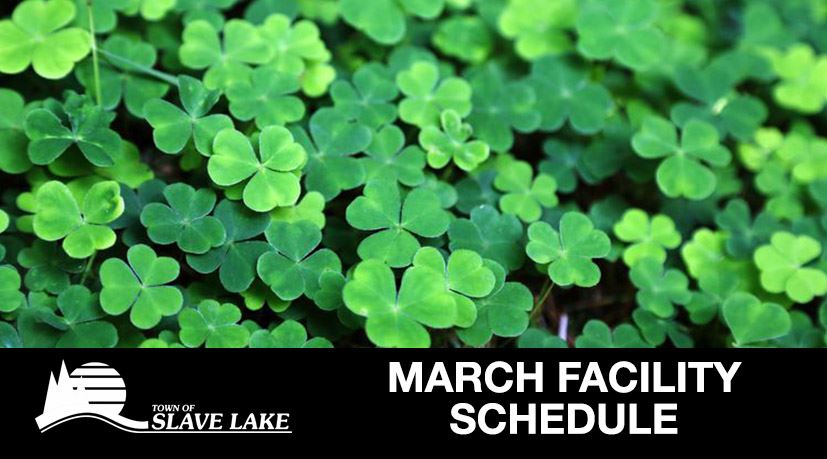 Facility Schedule - March