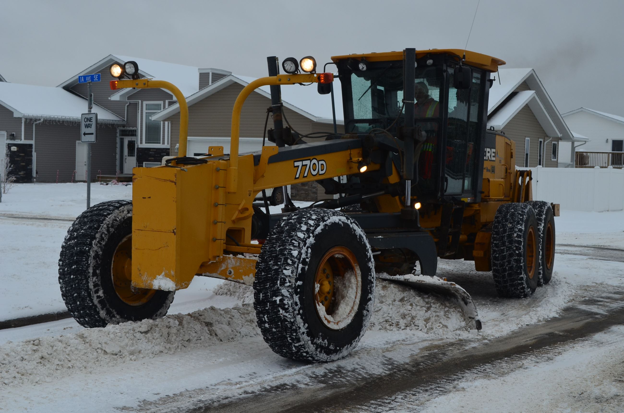 Snow Removal Grader 
