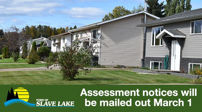 Assessment notices will be mailed out March 1
