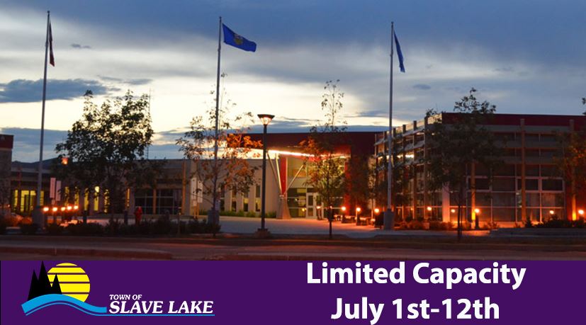 limited capacity July 1st-12th