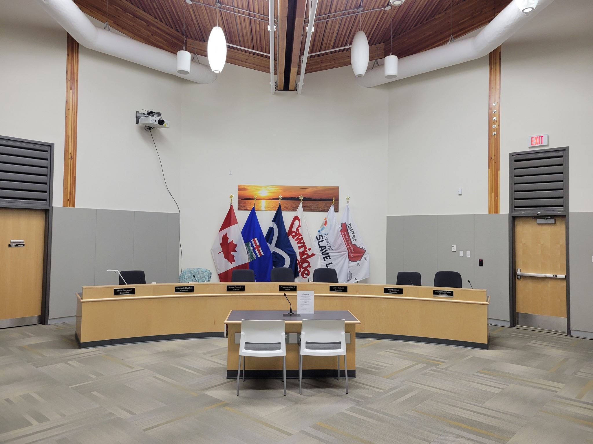 council chambers