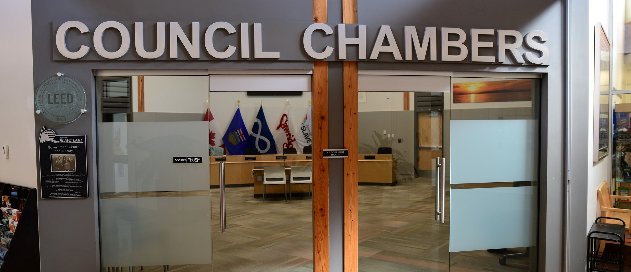 council chambers exterior